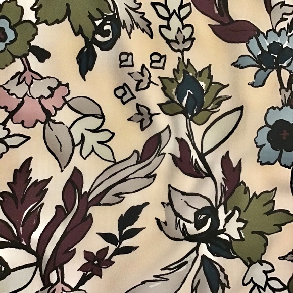 Loft floral sleeveless top - Picture 5 of 6